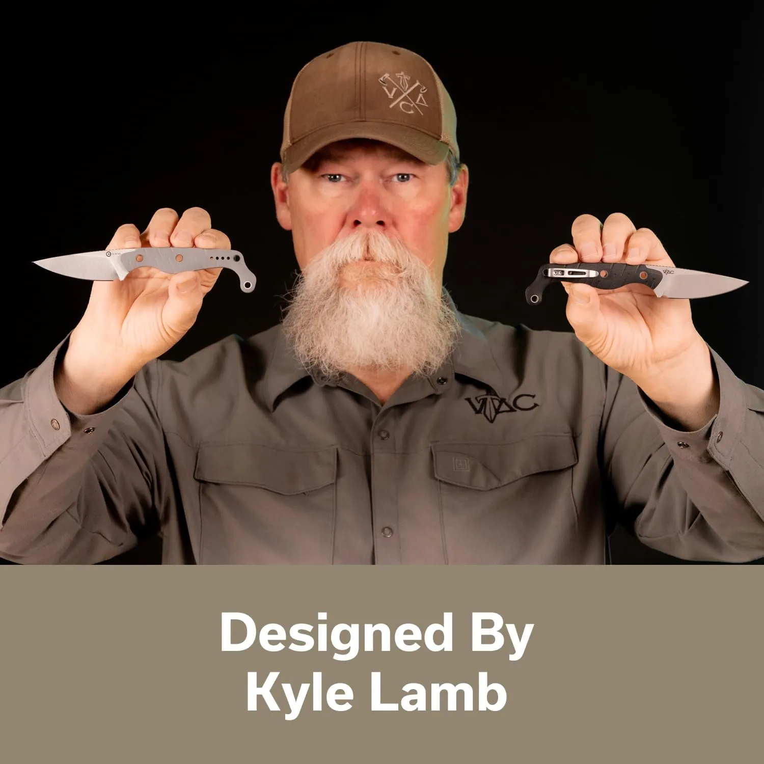 CIVIVI SOKN EDC Fixed Blade Knife with Kydex Sheath, Full Tang Tactical Knife with 2.82" Nitro-V Blade G10 Handle for Survival Camping Hiking Hunting C22027-1, Black