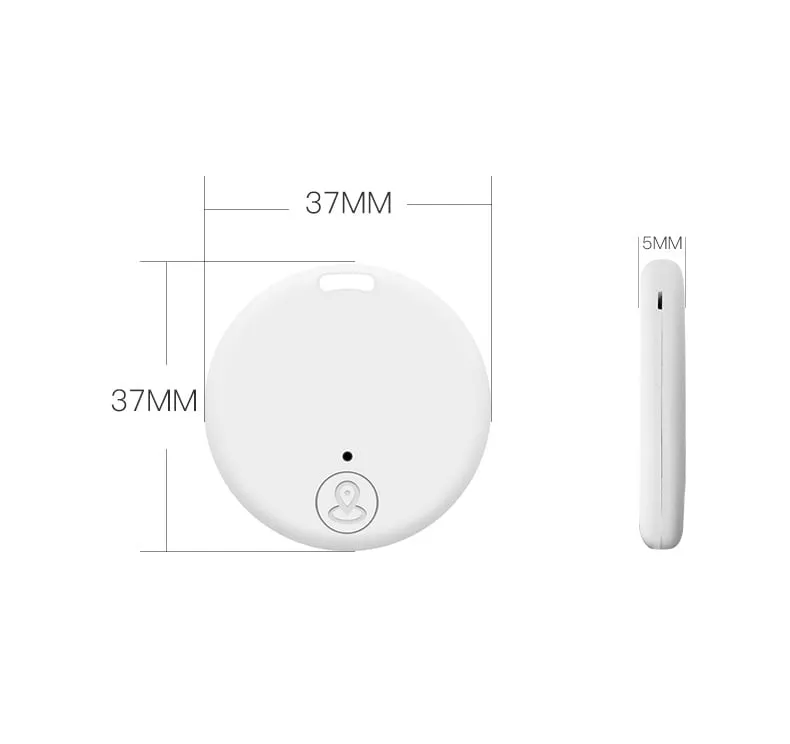 CNKOO 4Pcs Anti-lost Bluetooth Smart Tracker,Pet Child Wallet Key Mini Locator GPS Finder Alarm,Dog Cat Kids Car Wallet Accessories