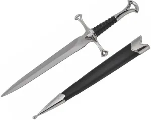 Co H-5922 Medieval Dagger with Black Scabbard, 14"