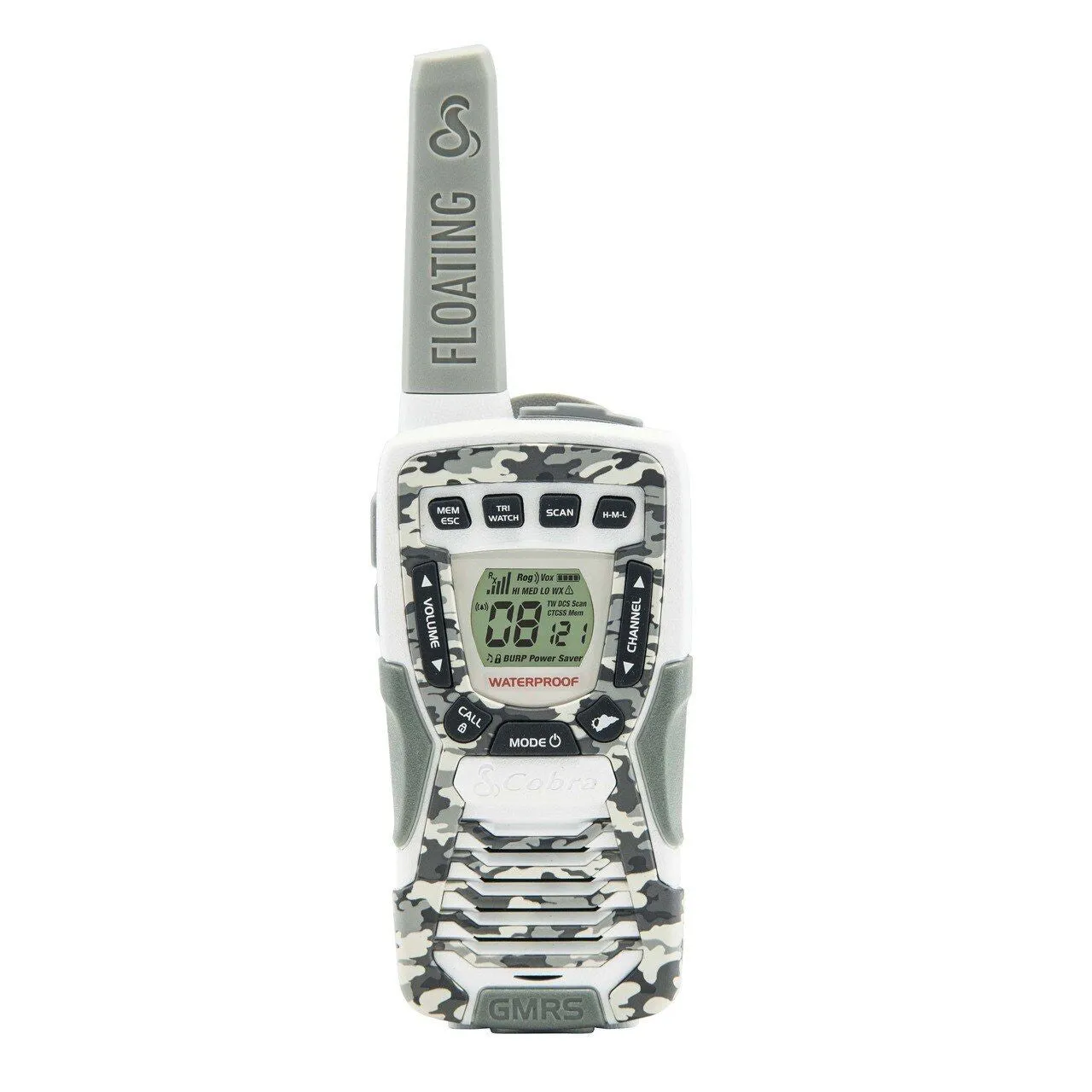 Cobra CXT1095 FLT CW Camo Walkie Talkies 2-Way Radio Pair