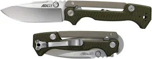 Cold Steel AD-15 3.5" S35VN Steel Ultra-Sharp Blade 5" G-10 Handle Tactical Folding Knife with Scorpion Lock and Pocket/Belt Clip