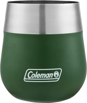 Coleman Claret Vacuum-Insulated Stainless Steel Wine Glass, 13oz Outdoor Wine Glass for Camping, Tailgating, Beach, Picnic & Backyard Patio