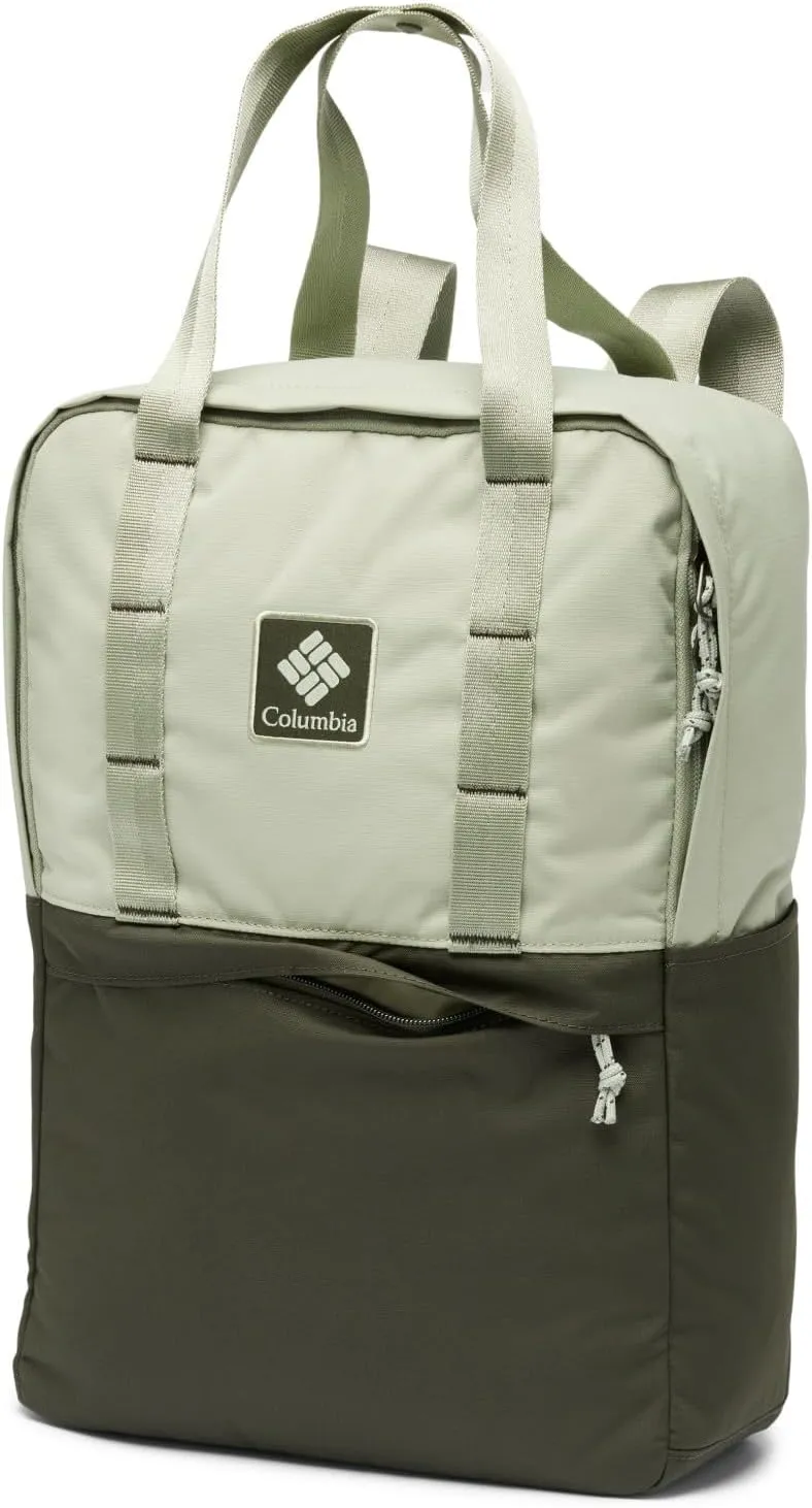 Columbia Unisex Trail Traveler 18L Backpack, Safari/Greenscape, One Size