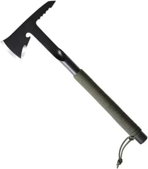 Condor Tool & Knife, TRT (Tactical Rescue Tomahawk), Paracord Wrapped Handle with Sheath