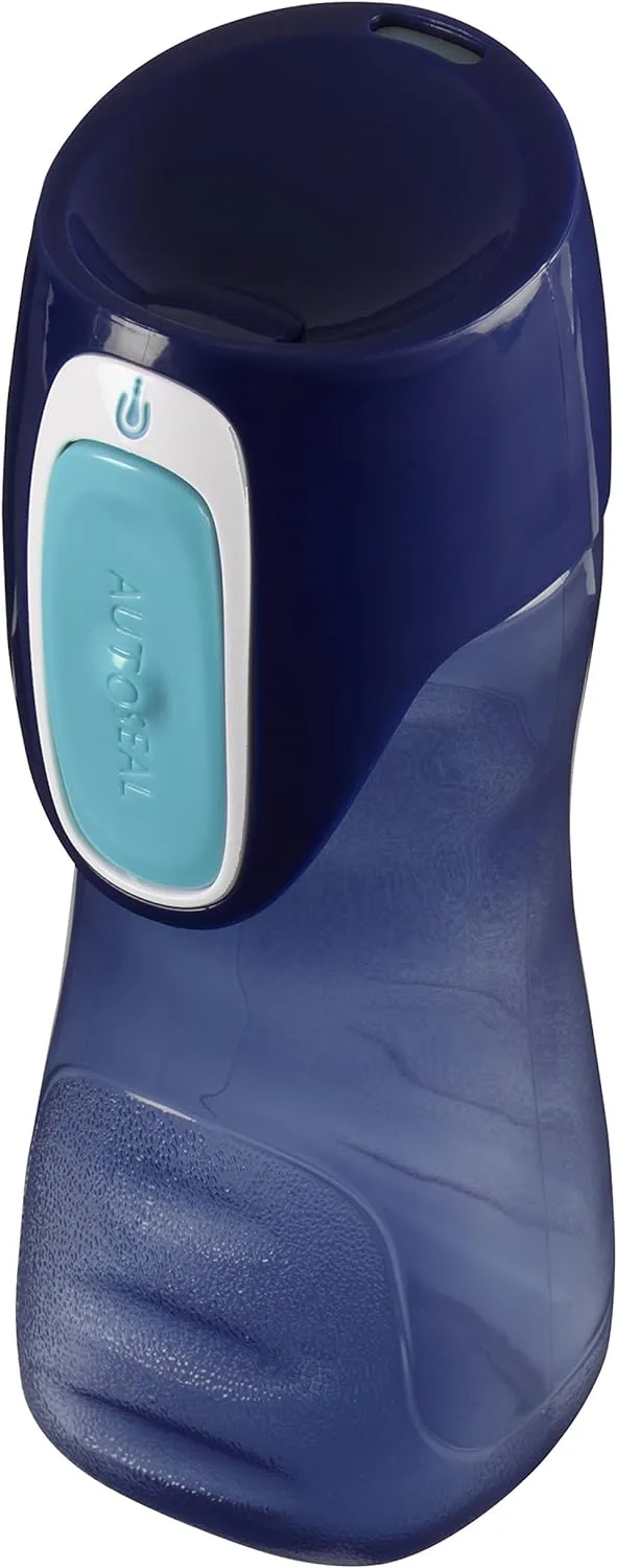Contigo AUTOSEAL Trekker Kids Water Bottles, 14 oz., 2-Pack, Granny Smith and Nautical