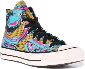 Converse Unisex Chuck 70 '90s Marbled Multicolor (us_Footwear_Size_System, Adult, Men, Numeric, Medium, Numeric_8_Point_5)