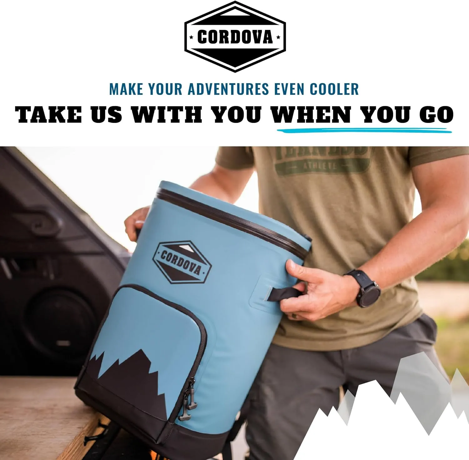 Cordova Outdoors Backcountry Class Backpack Soft Cooler, Insulated Cooler Bag - Foam Insulated, Durable, UV-Protection