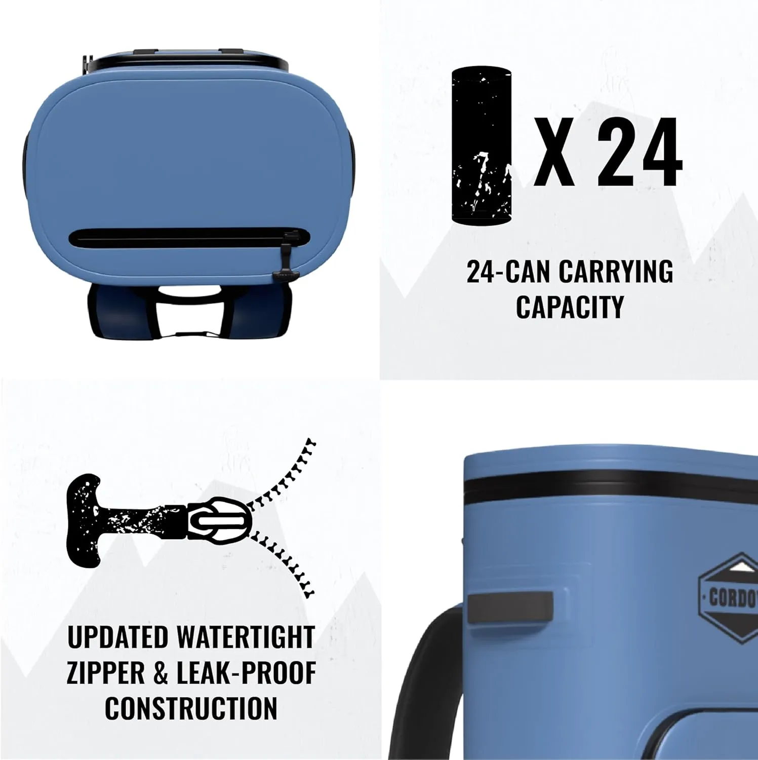 Cordova Outdoors Backcountry Class Backpack Soft Cooler, Insulated Cooler Bag - Foam Insulated, Durable, UV-Protection
