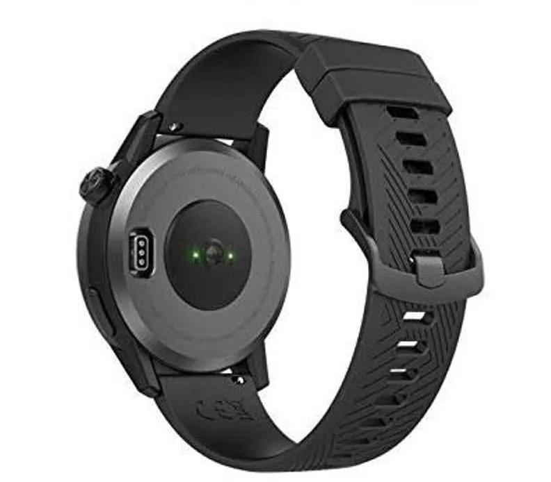 Coros APEX Premium Multisport Watch with Wearable4U Compact Power Bank Bundle (42mm, Black/Gray)