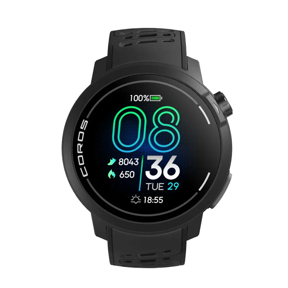 Coros Pace Pro GPS Sport Watch - Black