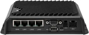 Cradlepoint R1900 Cat 20 Router (5G Modem) with Wi-Fi | MBA3-19005GB-GA | 3-Year NetCloud Mobile Essentials and Advanced Plans | No AC Power Supply or Antennas | Global