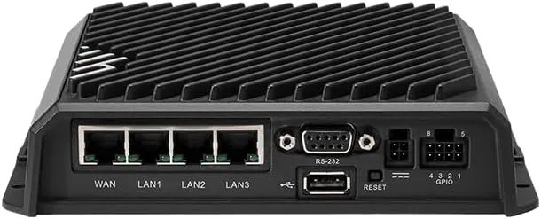 Cradlepoint R1900 Cat 20 Router (5G Modem) with Wi-Fi | MBA3-19005GB-GA | 3-Year NetCloud Mobile Essentials and Advanced Plans | No AC Power Supply or Antennas | Global