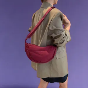Crossbody Lightweight Half Moon Bag