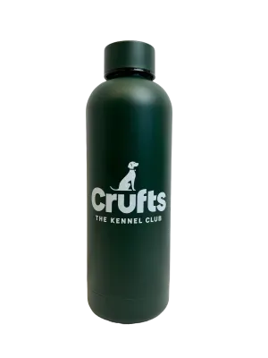 Crufts Insulated Green Flask