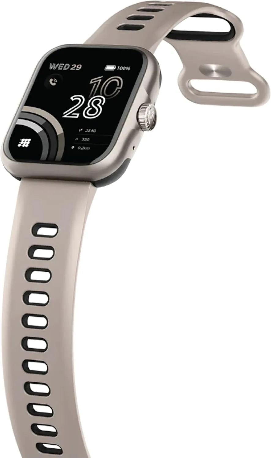 Cubitt Viva Pro Smartwatch/Fitness Tracker with 1.78" Touch AMOLED Screen, Bluetooth Calling, Built in GPS, 60  Sports, Blood Oxygen, Heart Rate, Stress and Sleep Monitor, Waterproof, Step Counter