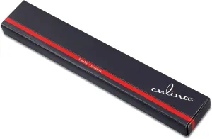 Culina® 8-Inch Nonstick Carbon Steel Sushi Knife with Sheath, Black