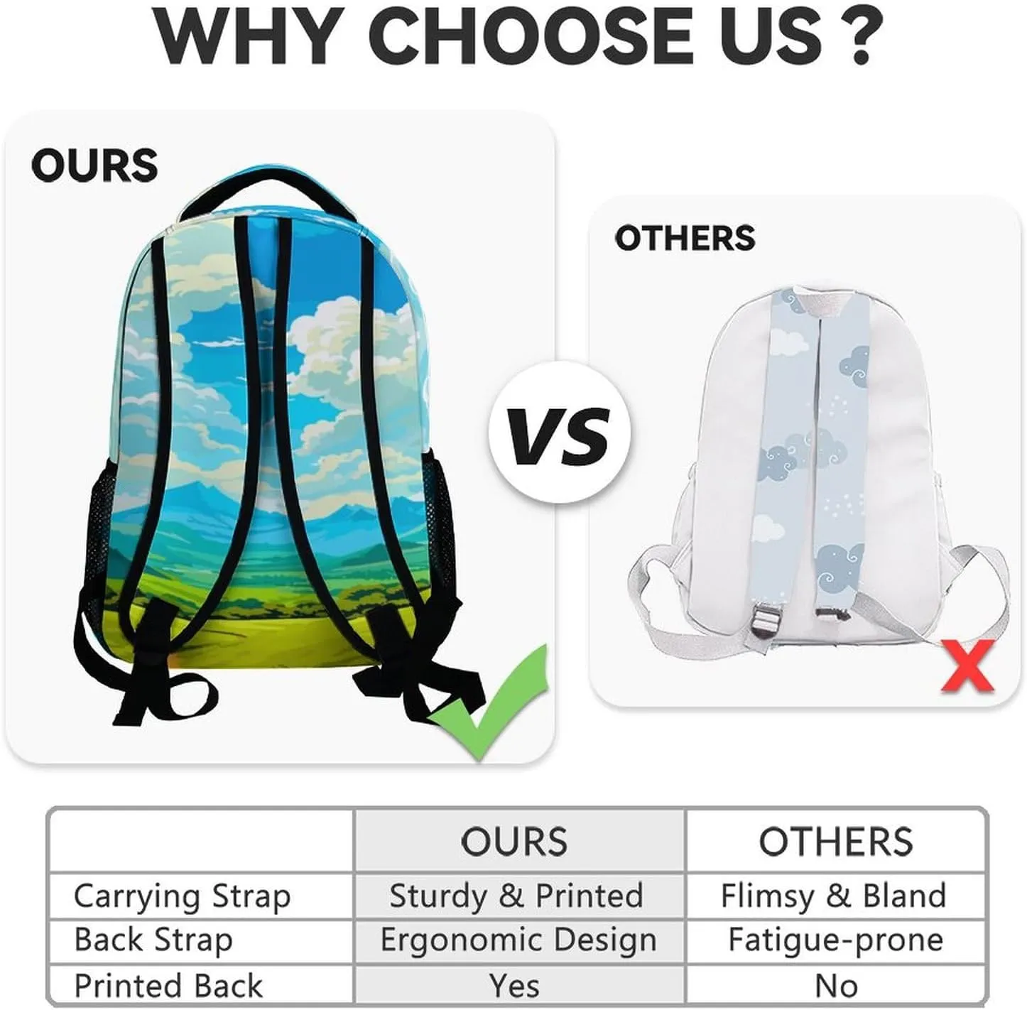 Custom Backpack for Girls, 17 Inch Cute Pig Backpacks for Women, Pink Animal Portable Bookbag for Middle High School