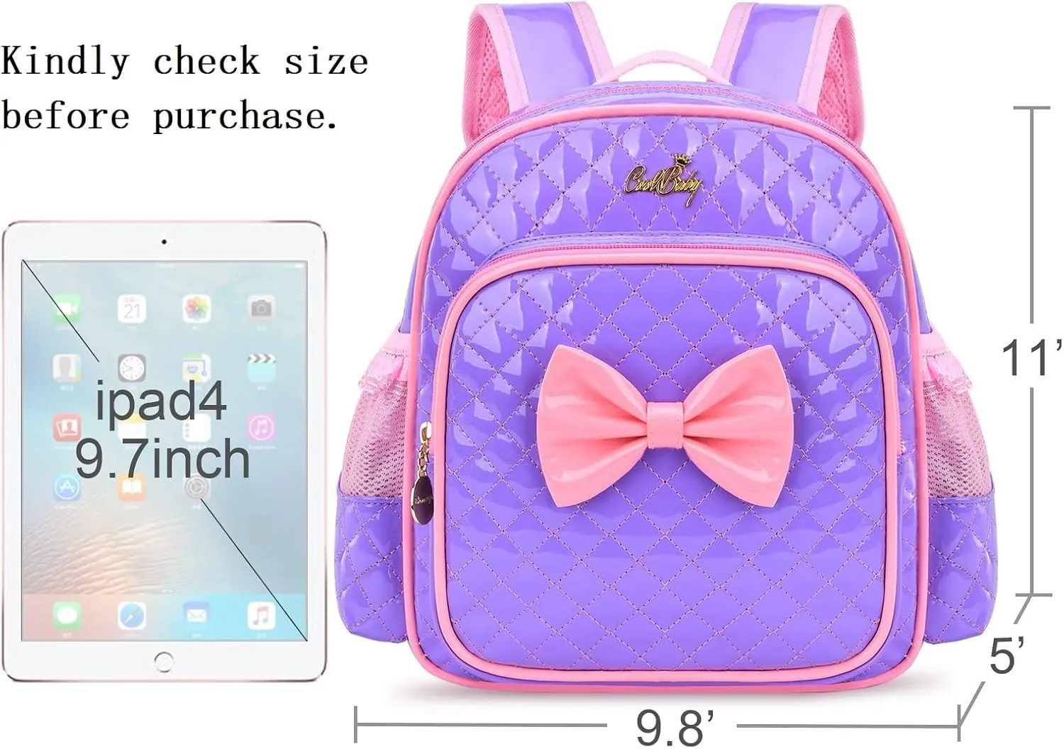 Cute Durable Waterproof Toddler Preschool Bag Kindergarten Kids Backpack for Girls