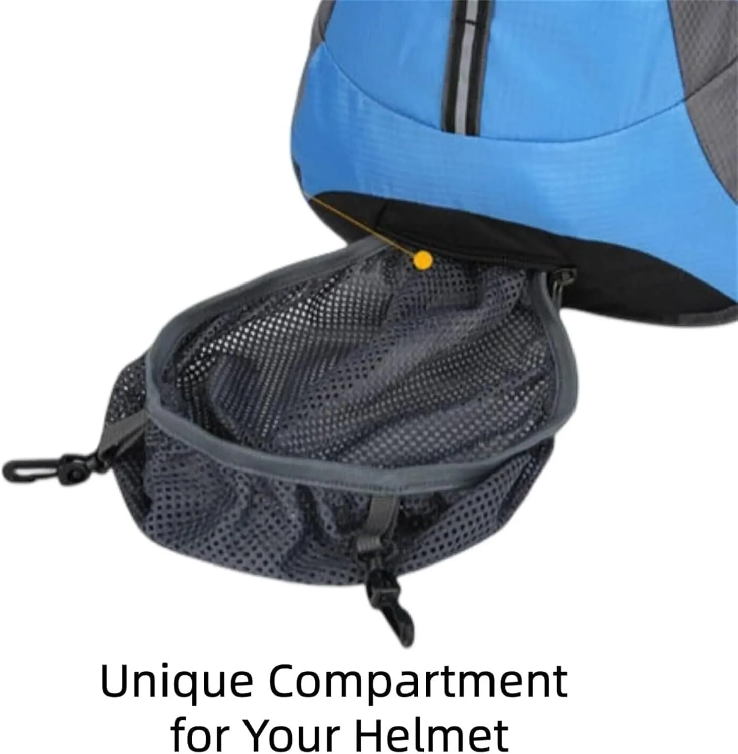 Cycling Backpack Bladder Backpack Ultralight Bicycle Bags Travel Bag Outdoor Sports Running MTB Bike Bag(Orange)