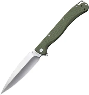 Daggerr Vendetta Discover Tactical Knife (Olive   Stonewash)