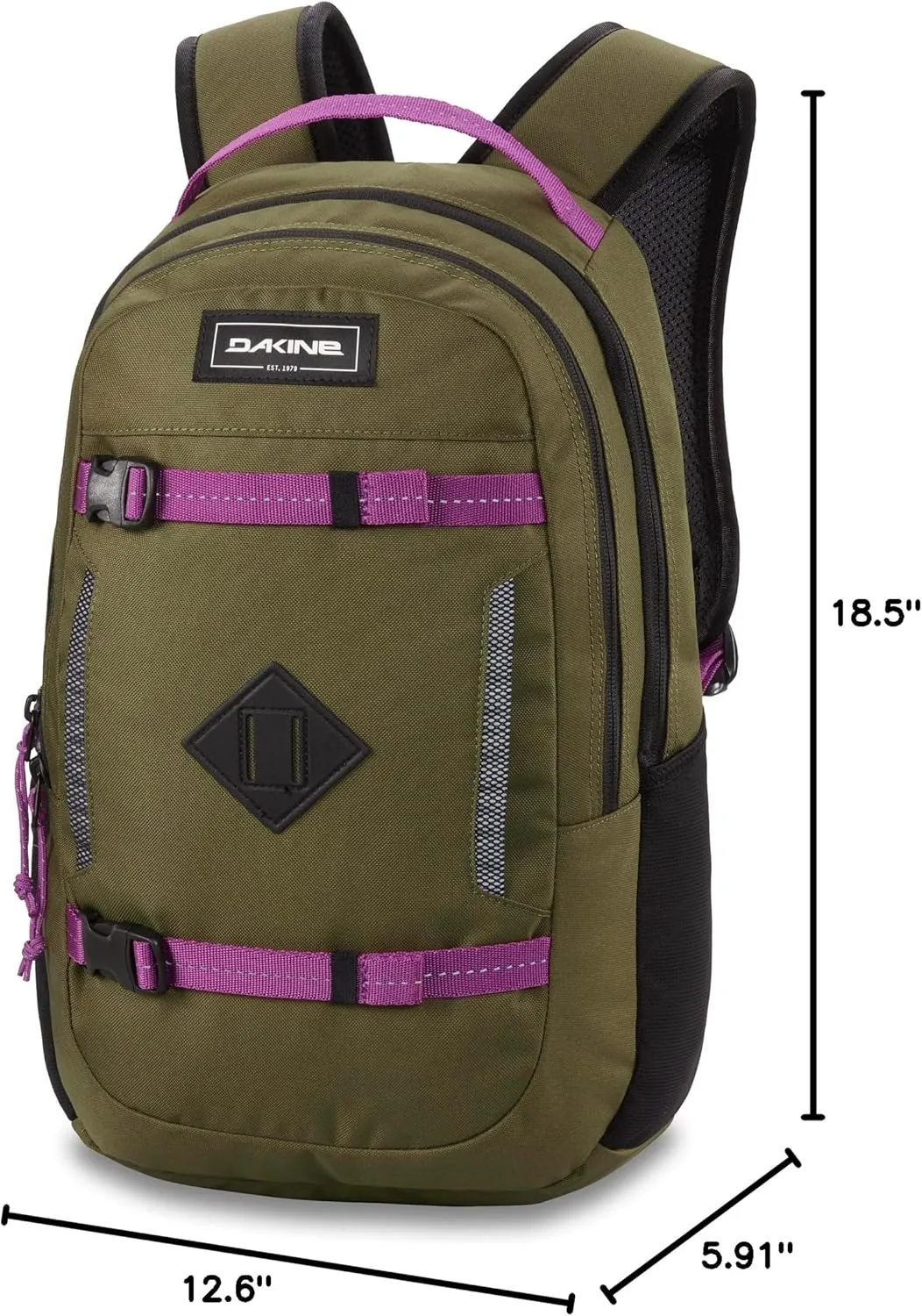 Dakine | Unisex | Mission Pack 18L Backpack | Jungle Punch