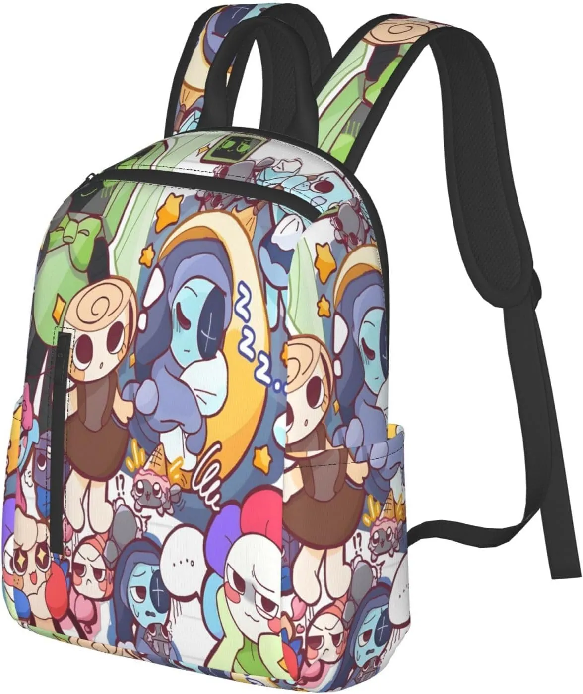 Dandys World Backpack Cartoon Print Fashion Daily Multi-Purpose Backpack Unisex 15in