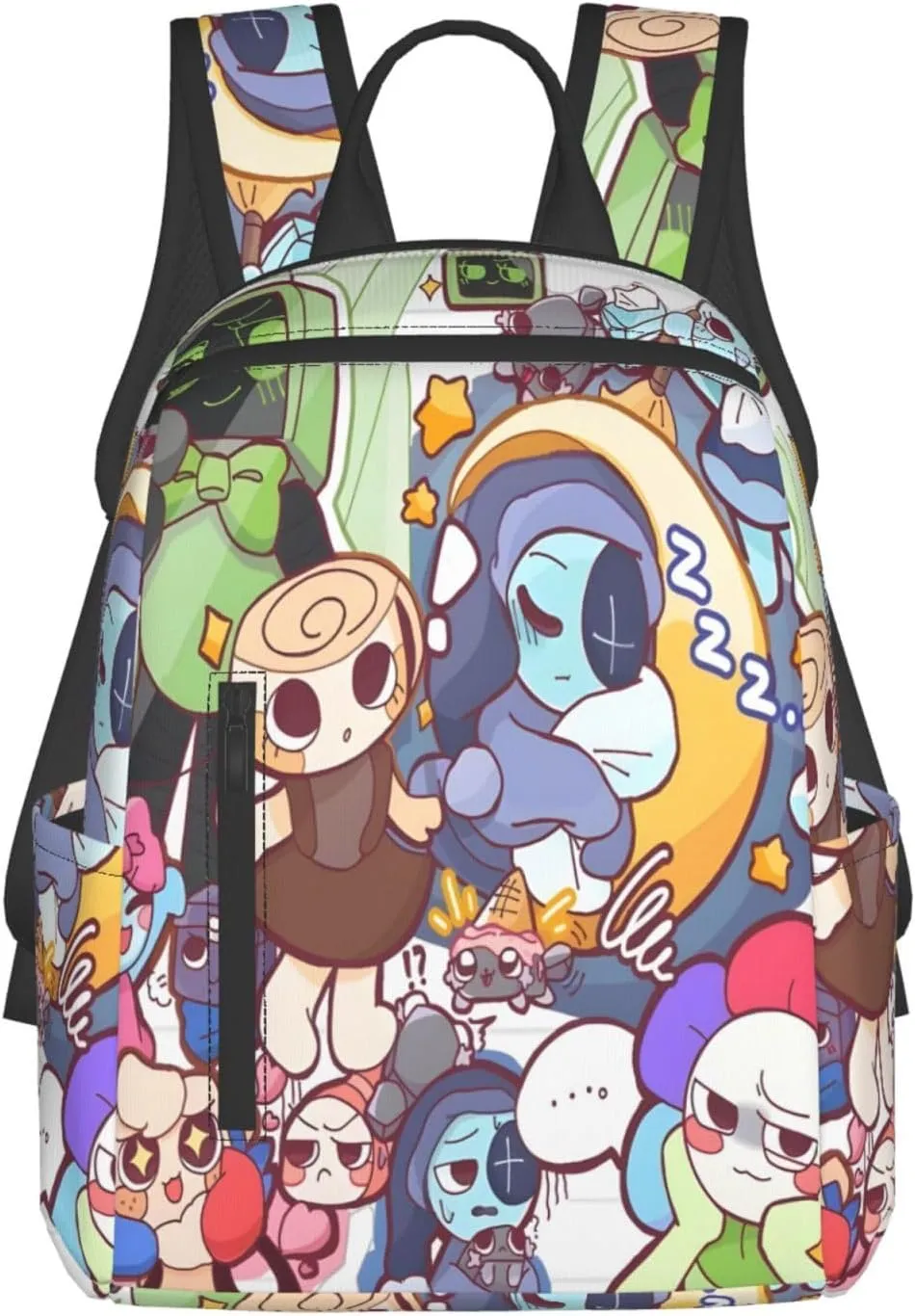 Dandys World Backpack Cartoon Print Fashion Daily Multi-Purpose Backpack Unisex 15in