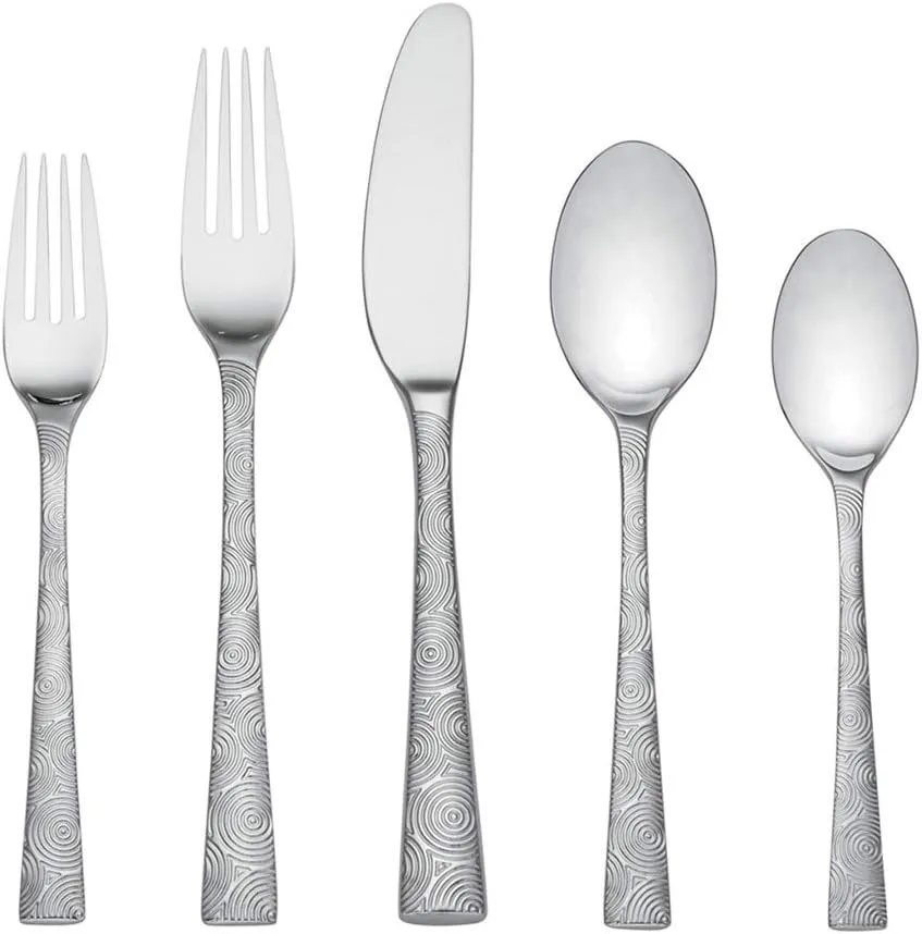 DANSK Circlet 5 piece place setting - Flatware Service for 1