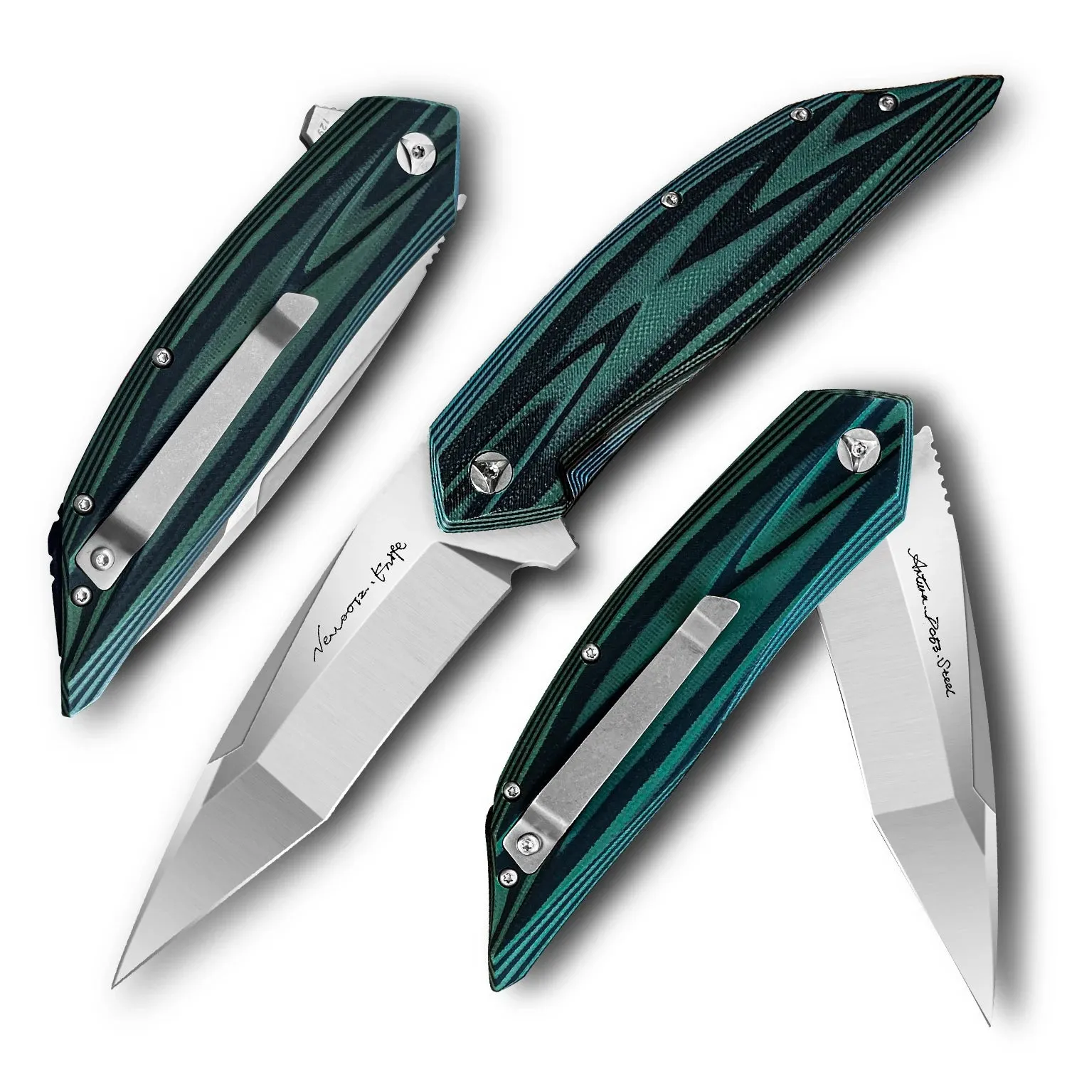 DC53 Steel Knife | G10 handle | Folding Knife