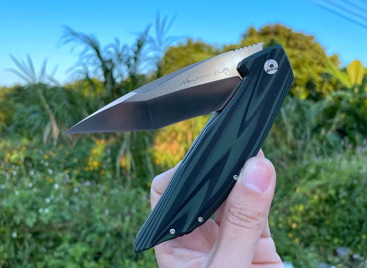 DC53 Steel Knife | G10 handle | Folding Knife