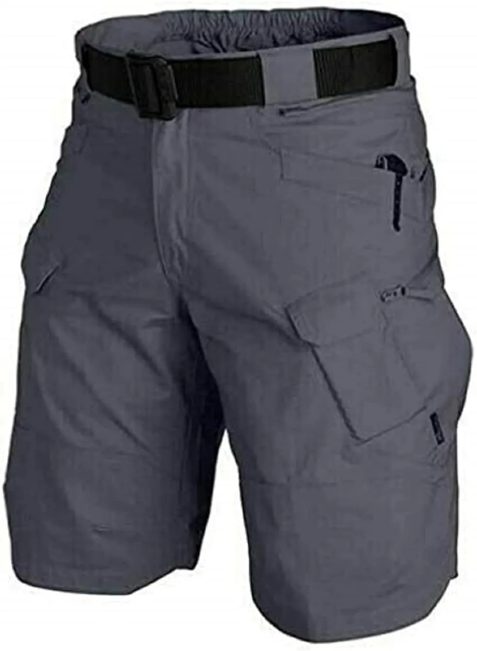 Depslee Waterproof Tactical Shorts for Men Hiking Fishing Breathable Quick Dry Cargo Shorts with Multi Pockets(NO Belt)