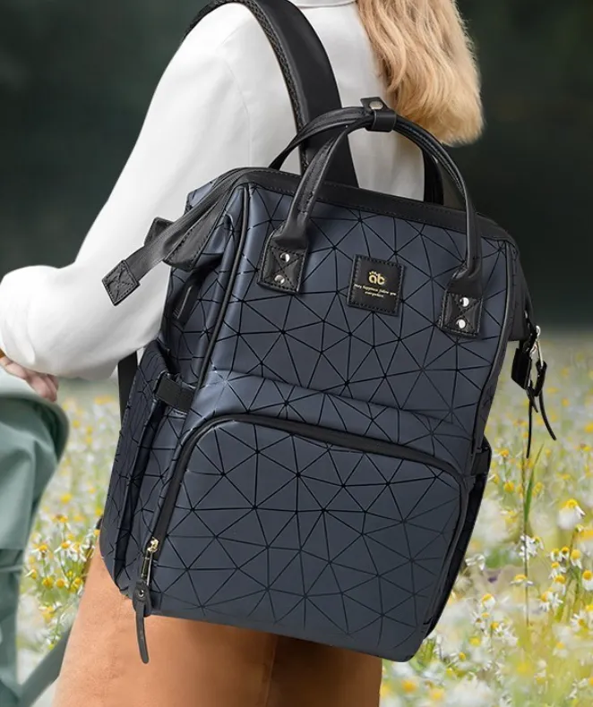 Designer Multifunction Diaper Baby Bag - Leather (4 Colours)