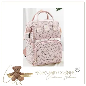 Designer Multifunction Diaper Baby Bag - Leather (4 Colours)
