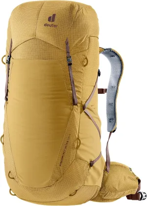 Deuter Aircontact Ultra 50 5L Hiking Backpack, Savanna-Rasin, 55 Liters