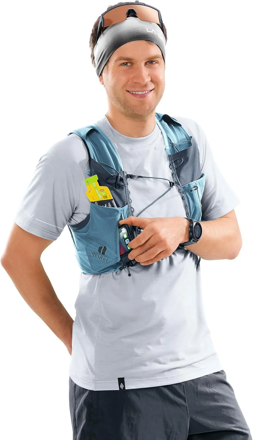 Deuter Traick 5L Hydration Backpack, Atlantic/Ink, S