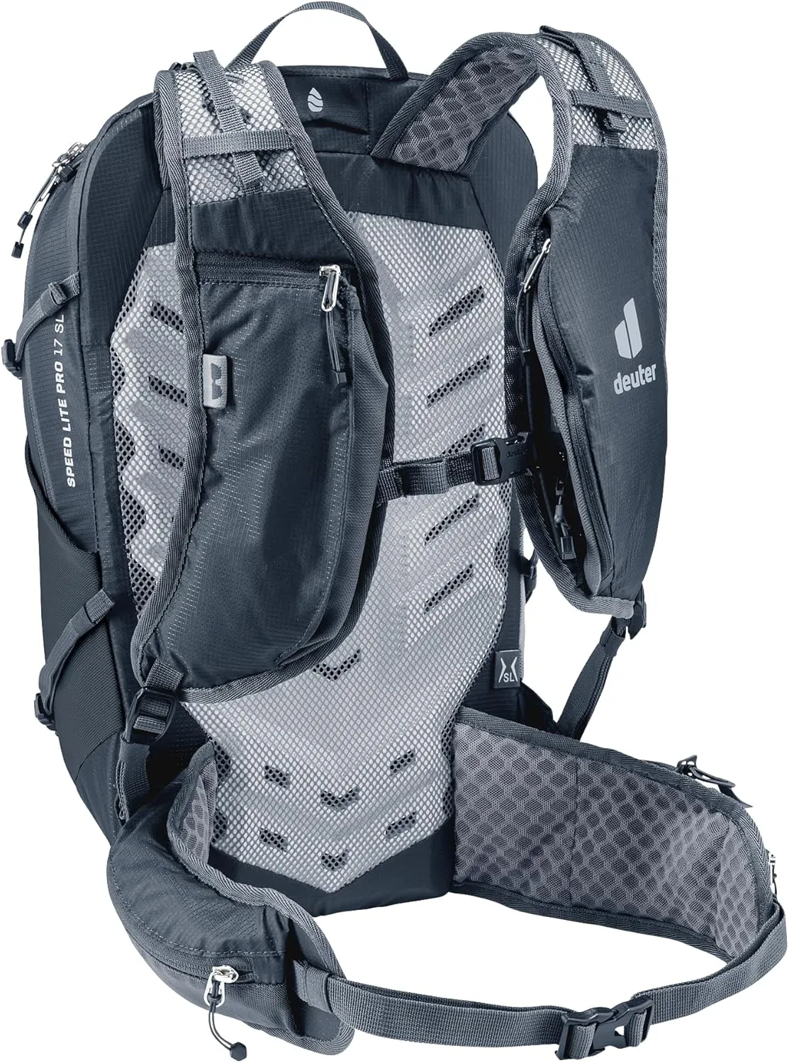 Deuter Women's Speed Lite Pro 17L SL Mountain Hiking Backpack, 17 Liters - Black