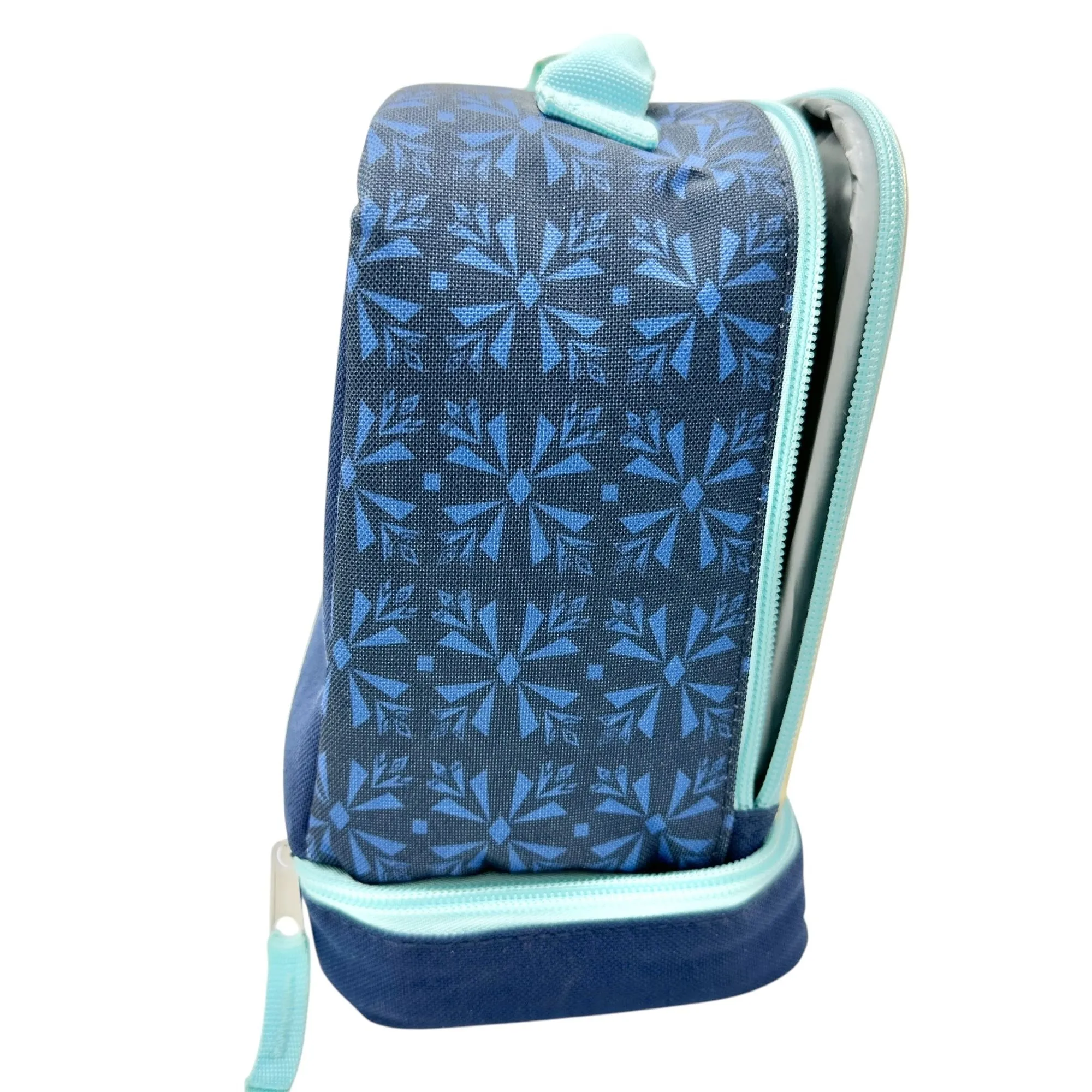Disney Frozen II Insulated Lunch Bag and Bottle 9x8x5 Blue Anna Elsa by BioWorld