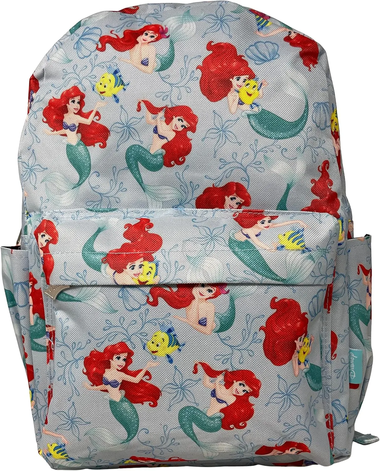 Disney The Little Mermaid Ariel All Over Print 16 Inch Backpack Multicolor