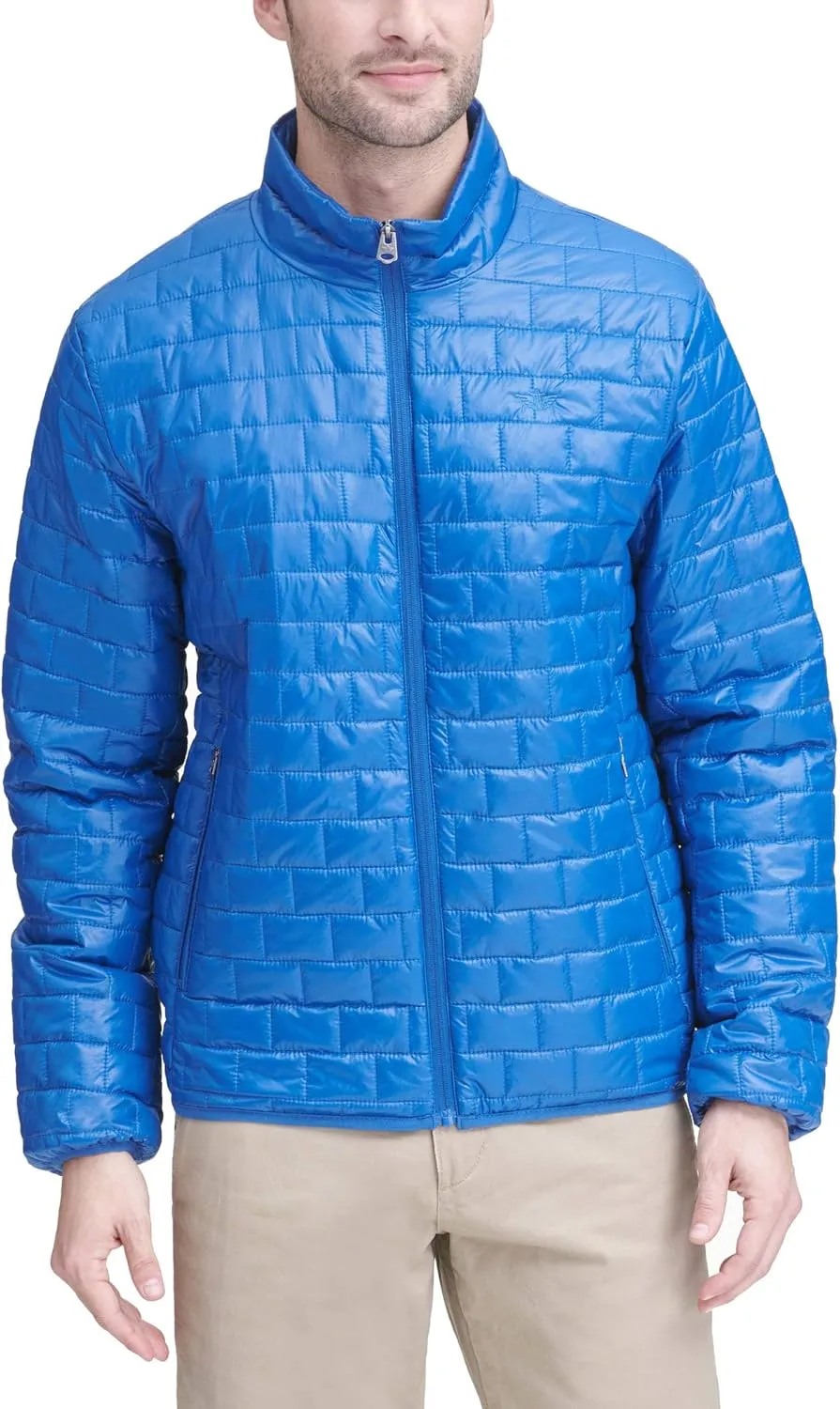 Dockers mens Lightweight Ultra Loft Quilted Packable Jacket (Regular and Big & Tall)
