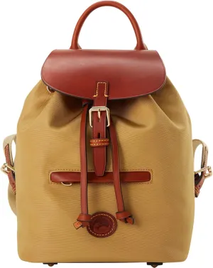 Dooney & Bourke Handbag, Nylon Small Allie Backpack - Brown
