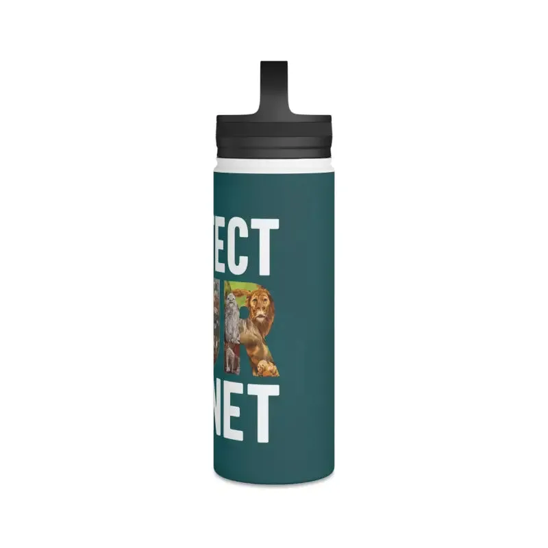 Double Wall Stainless Steel Bottle with Handle Lid