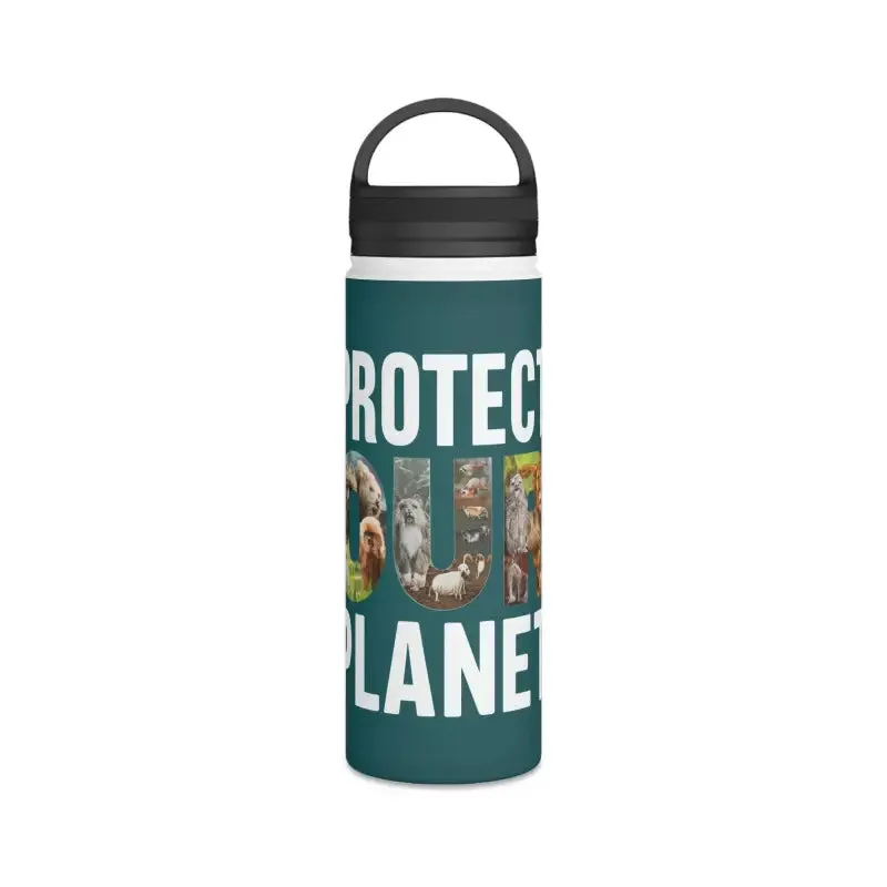 Double Wall Stainless Steel Bottle with Handle Lid