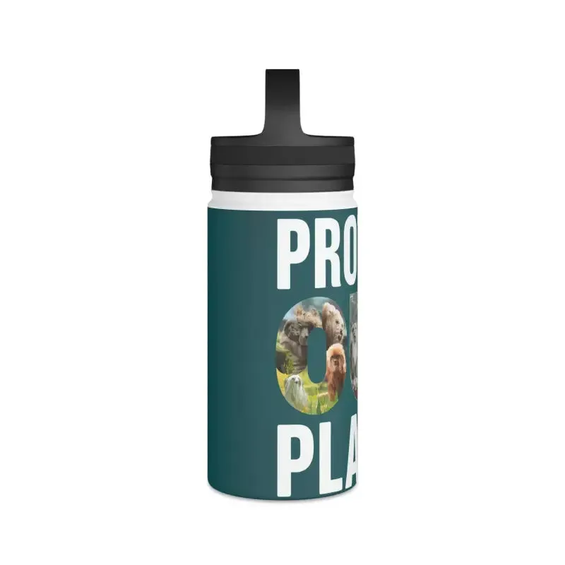 Double Wall Stainless Steel Bottle with Handle Lid