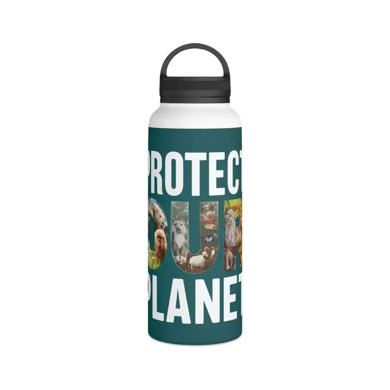 Double Wall Stainless Steel Bottle with Handle Lid