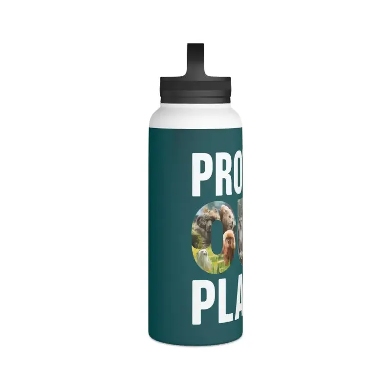 Double Wall Stainless Steel Bottle with Handle Lid