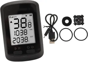 Drfeify Wireless GPS Batter Rechargeable Battery IPX6 IPX6 Miles for Road Bike