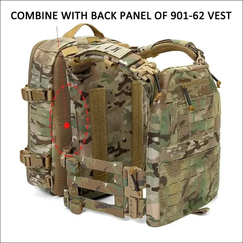 Durable 1000D Nylon Tactical Backpack