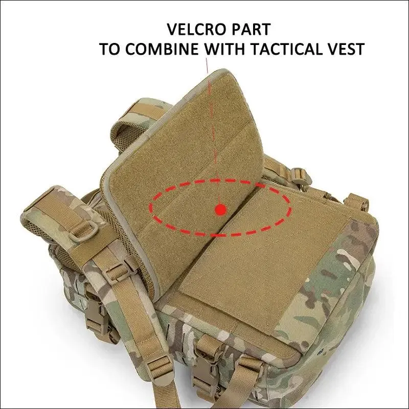 Durable 1000D Nylon Tactical Backpack