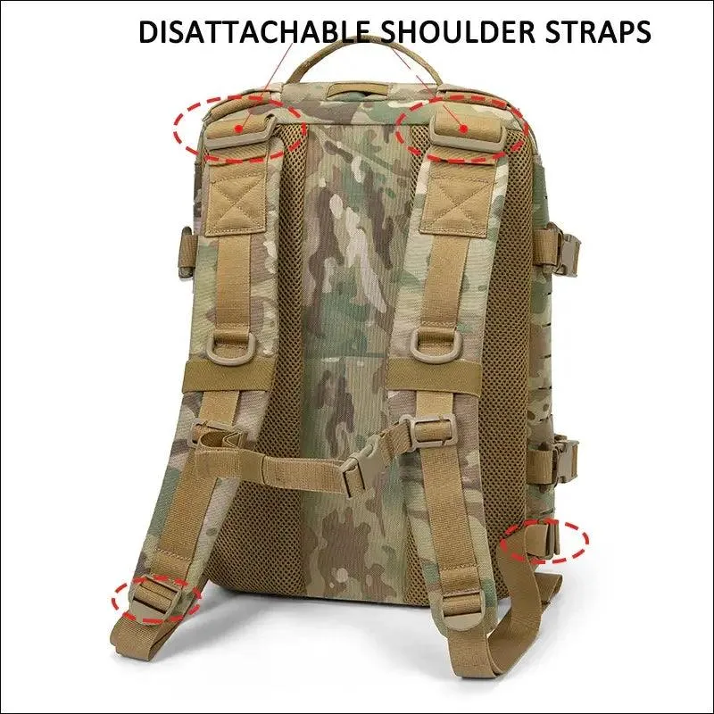 Durable 1000D Nylon Tactical Backpack