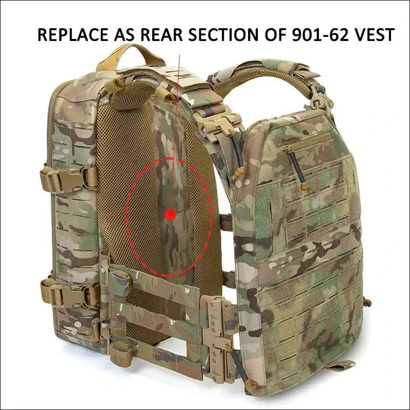 Durable 1000D Nylon Tactical Backpack